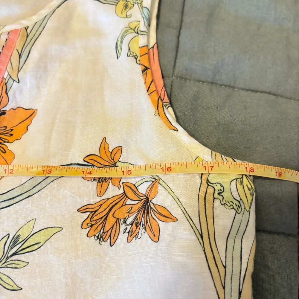Tommy Bahama Linen Shift Dress S EUC - Picture 4 of 5